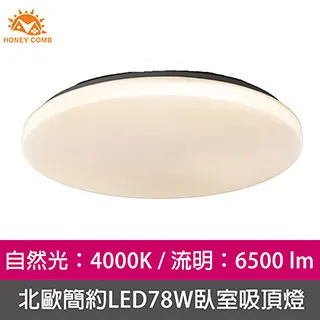 【Honey Comb】北歐簡約LED78W吸頂燈白光(V2057A) 歷史價格詳細信息