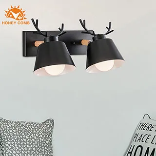 【Honey Comb】北歐風複刻版原木麋鹿壁燈 (MK818-B3) 歷史價格詳細信息