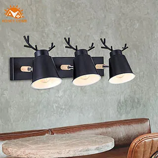 【Honey Comb】北歐風複刻版原木麋鹿壁燈 (MK818-B3) 歷史價格詳細信息