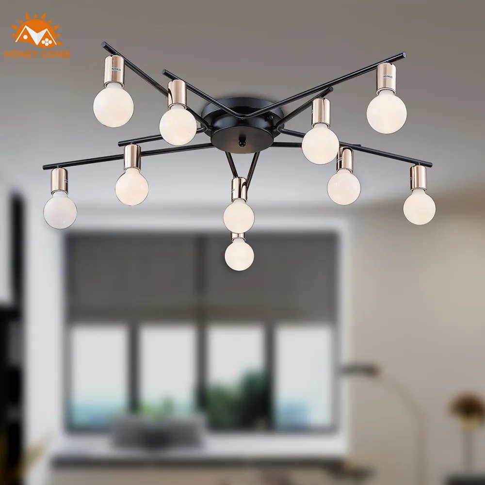 【Honey Comb】北歐風複刻版半吸頂12燈吊燈(F0016) 歷史價格詳細信息