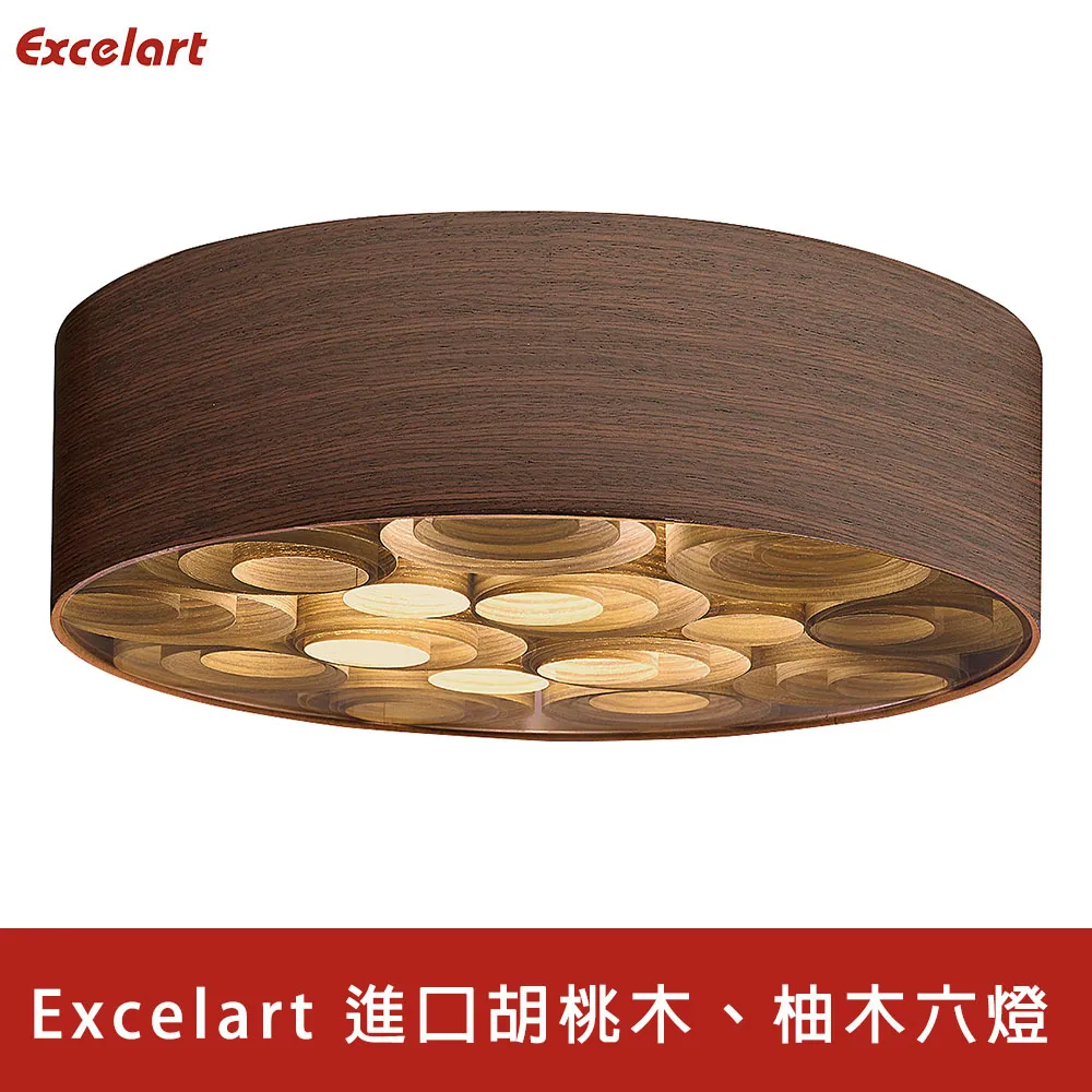 【Honey Comb】Excelart 義大利進口挪威森林吸頂六燈(EX2016DS-6) 歷史價格詳細信息