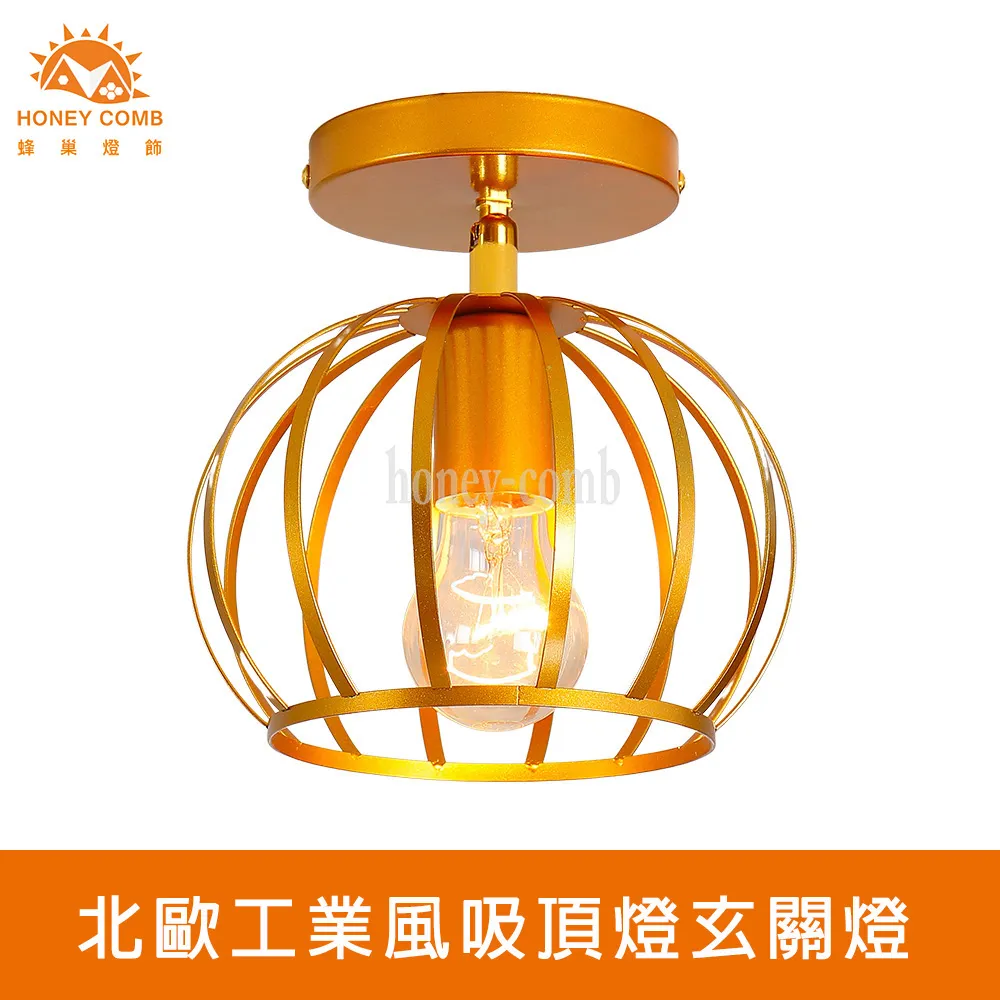 【Honey Comb】北歐工業風吸頂燈玄關燈(KC2306) 歷史價格詳細信息