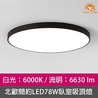 HONEY COMB 簡約臥室客廳吸頂燈LED 52W白光 V3922W 歷史價格詳細信息