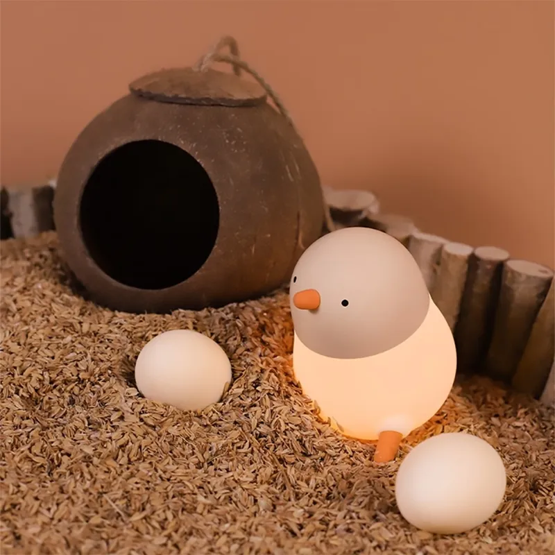 MUID折耳兔矽膠小夜燈兒童臥室伴睡嬰兒哺乳床頭拍拍夜燈護眼新款 歷史價格詳細信息