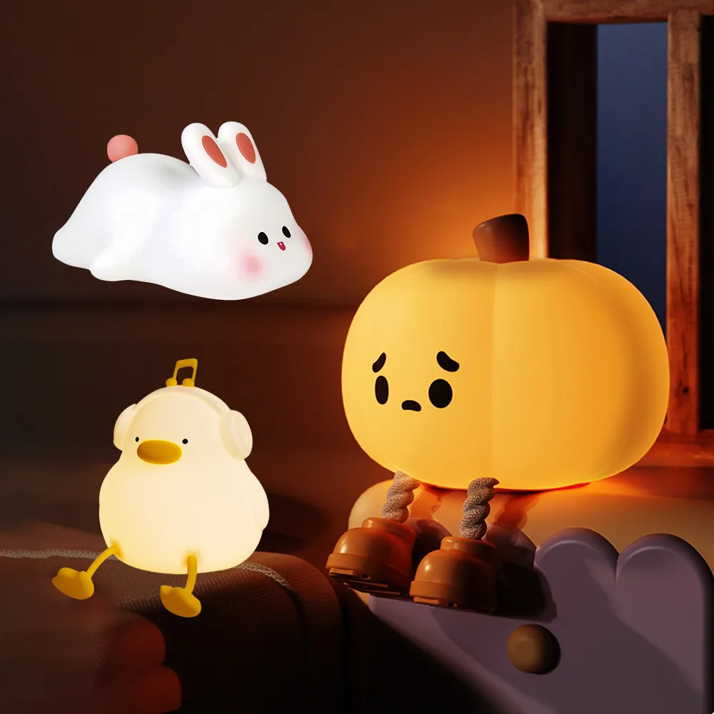 兔子小夜燈臥室睡眠嬰兒餵奶拍拍燈宿舍床頭上用送女生日新年超孟 歷史價格詳細信息