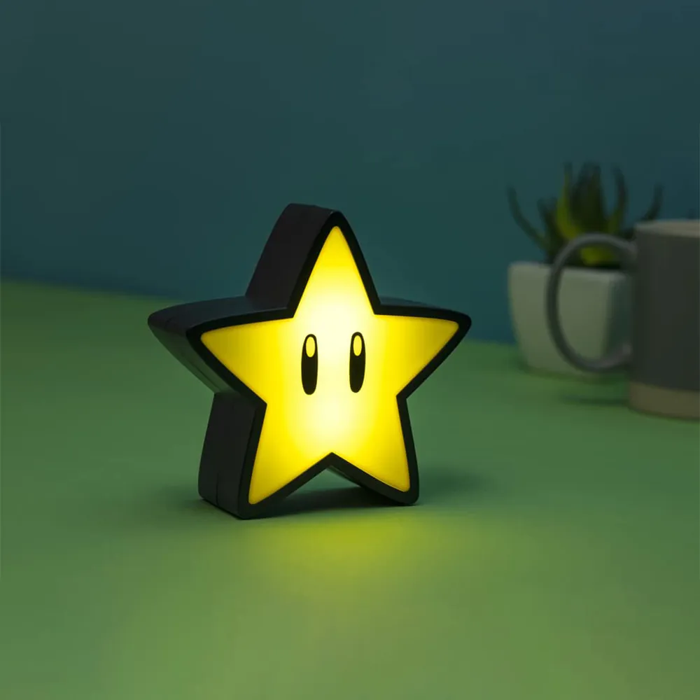 Paladone 任天堂 瑪利歐造型小夜燈 蘑菇 問號磚塊 火焰花 嘿呵 歷史價格詳細信息