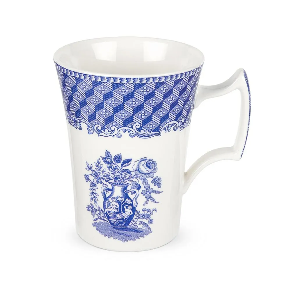 Spode England Porcelain Pyramid Four Sided Merry Christmas Tree Ornament 歷史價格詳細信息