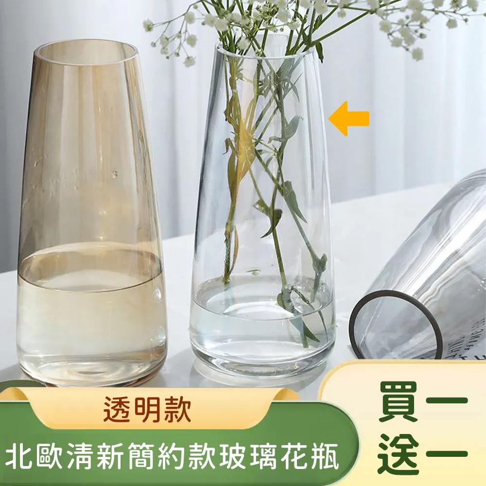 【好拾選物】北歐高雅輕奢玻璃花瓶-小 歷史價格詳細信息