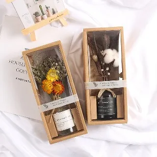 乾燥花禮盒(紙盒)(瘦長型)鮮花束盒 歷史價格詳細信息