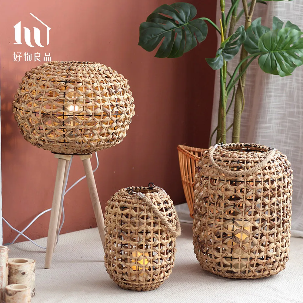 【好物良品】大款_日式木質編織多功能手提置物箱儲物收納籃 歷史價格詳細信息