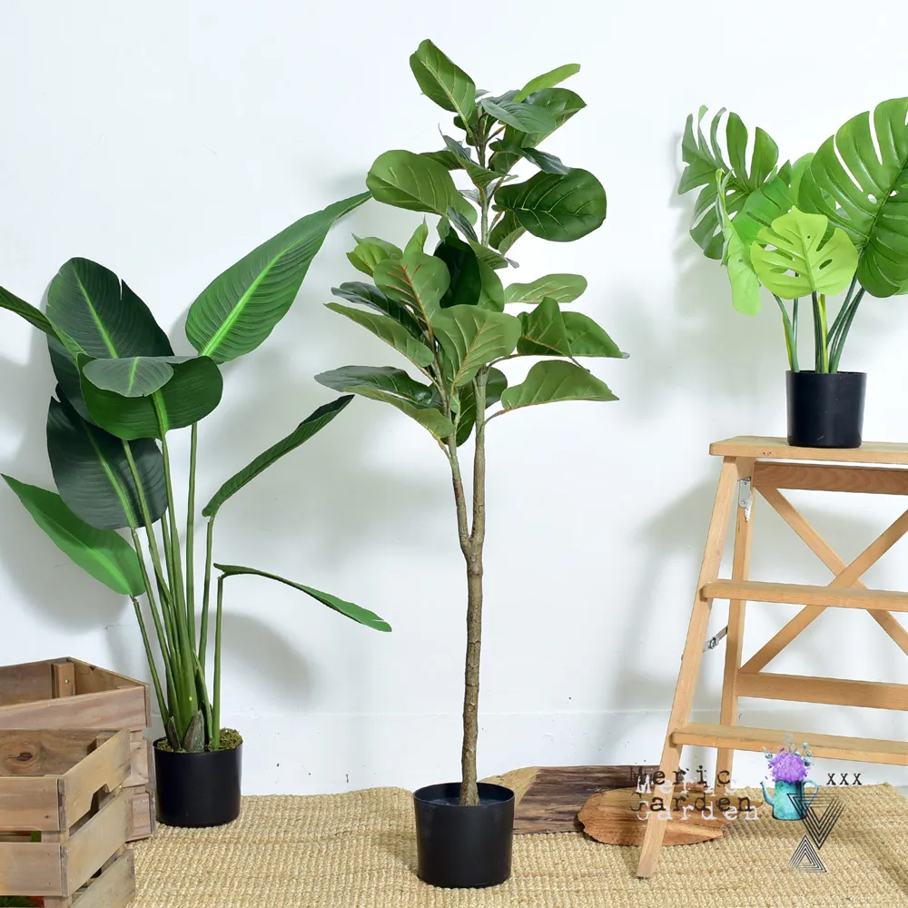 【Meric Garden】北歐風格居家裝飾高仿真大型景觀植栽擺設盆栽（扇型仙人掌） 歷史價格詳細信息