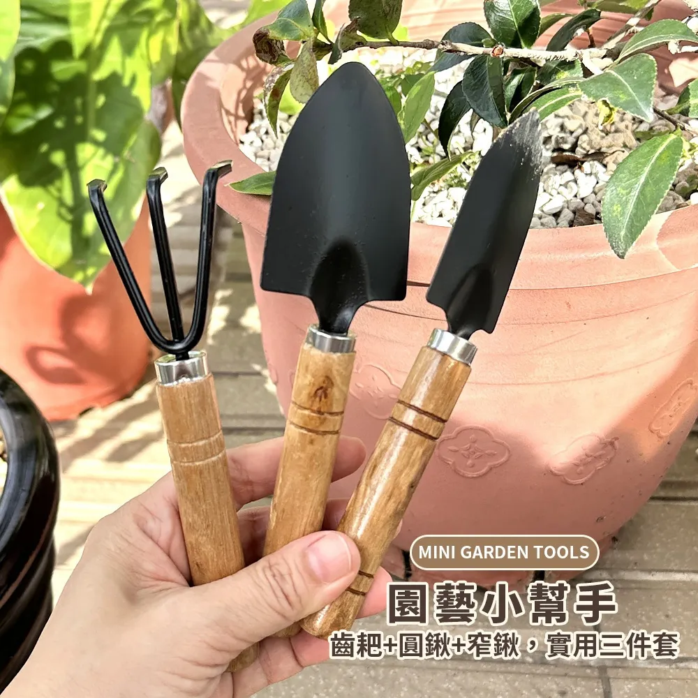 迷你 園藝工具 3件組【佳瑪】小鏟子 小耙子 多肉工具 挖土工具 盆栽器具 植栽工具組 歷史價格詳細信息