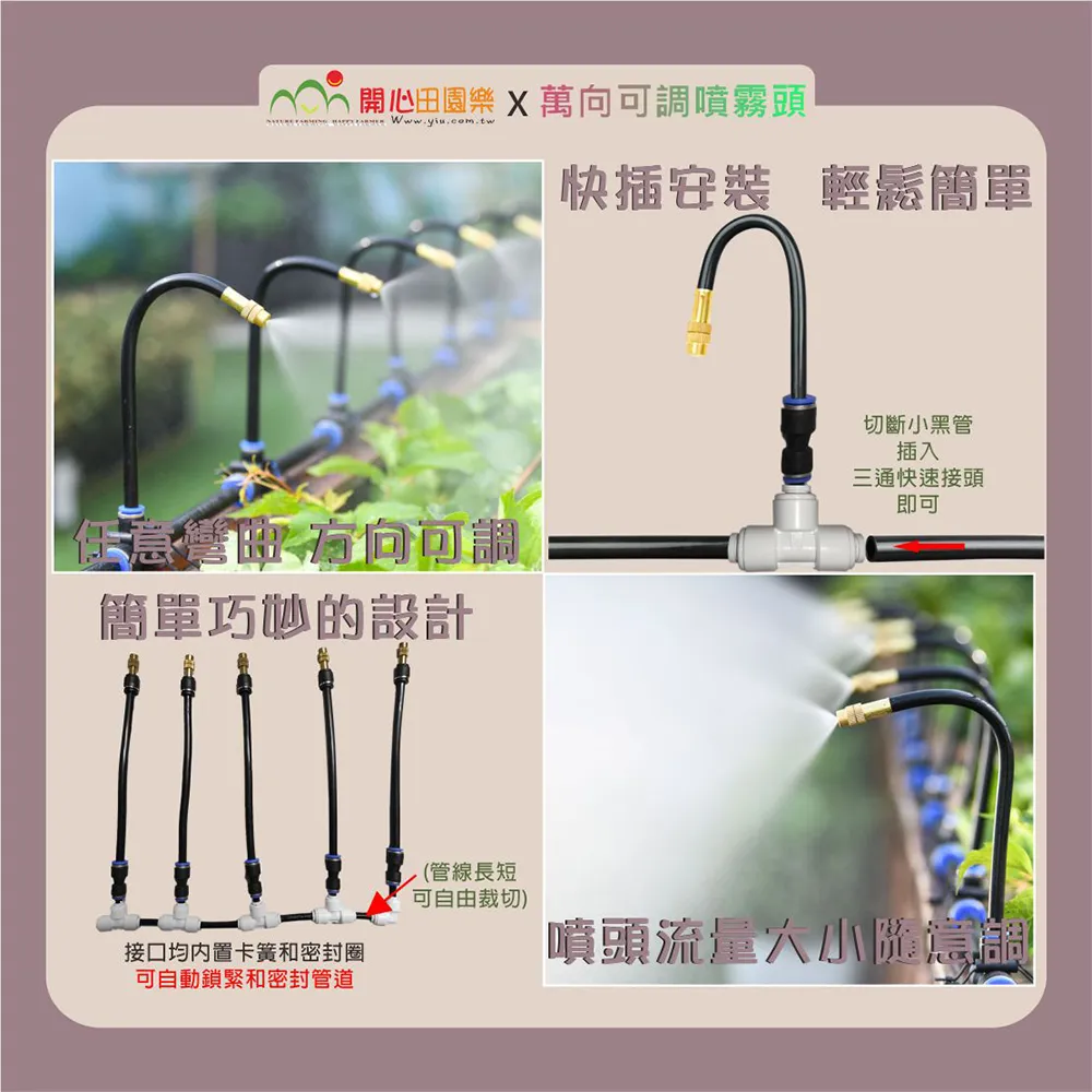 萬向可調噴霧頭-可關水(孔徑為1.2mm 水壓為1kg/cm2以上效果佳) 歷史價格詳細信息