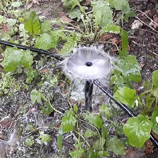 圓型可調滴頭16mm雙通接頭6個 歷史價格詳細信息