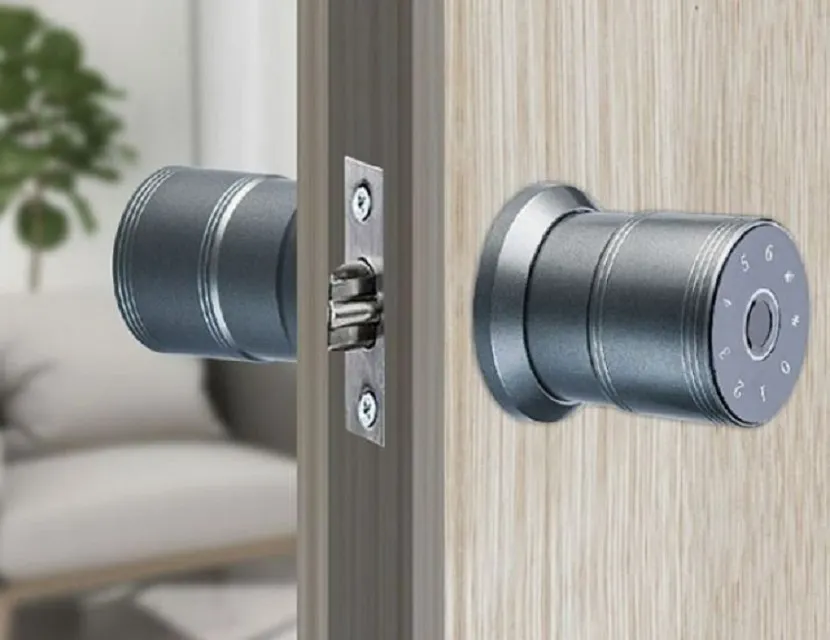 室內指紋鎖 密碼鎖木門 指紋鎖 電子鎖 APP密碼鑰匙開鎖 辦公室指紋鎖 臥室門 85mm球形鎖 指鎖紋門鎖 歷史價格詳細信息
