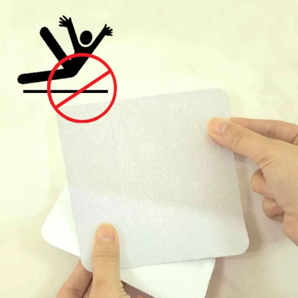 【10片】半透明金鋼砂防滑貼片(止滑片) 地板 磁磚 樓梯 止滑貼片 歷史價格詳細信息