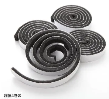 隔音密封貼4入【小麥購物】24H出貨台灣現貨【Y159】防噪貼 縫隙密封條 氣密條 隔音條 防音條 門窗阻隔音量 歷史價格詳細信息