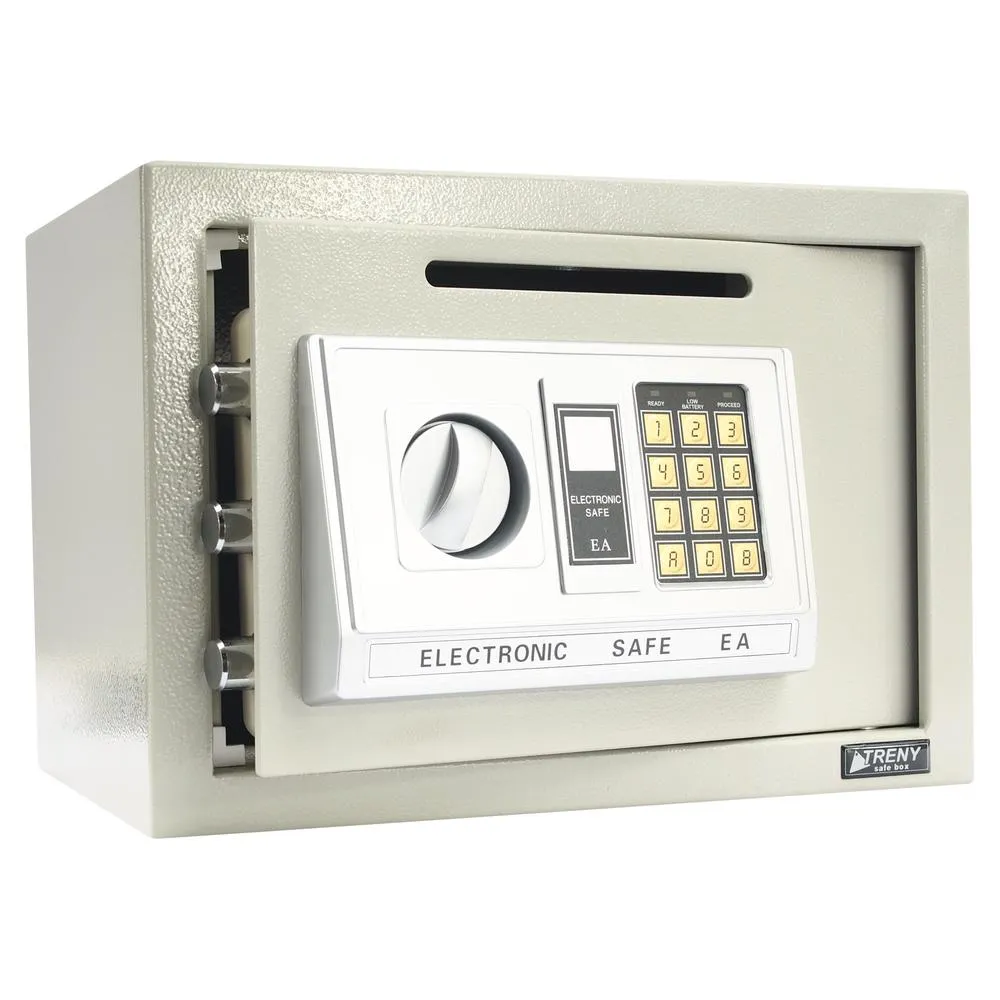 TRENY三鋼牙-電子式側投入型保險箱-大 歷史價格詳細信息