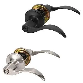 【波浪型把手 - 通道鎖 浴室鎖】銀色 水平鎖 60 mm 水平把手 通道鎖 房門專用 歷史價格詳細信息