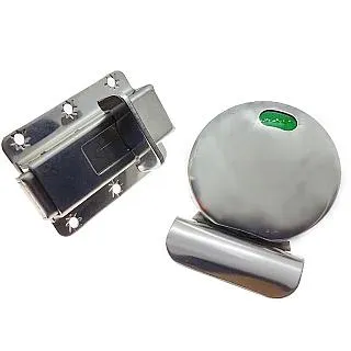 不鏽鋼浴廁門閂 LB01 滾珠型指示鎖 定位型指示鎖 表示錠 安全指示鎖 紅色/綠色 橫拉門 歷史價格詳細信息