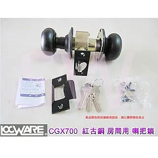 加安牌 CGX710型（無鎖匙）60 mm 古紅銅 喇叭鎖 浴室鎖 歷史價格詳細信息
