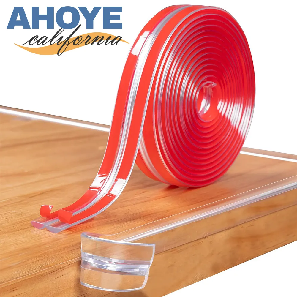 透明防撞條兒童防撞護條邊嬰兒桌子幾柔軟環保臺面防撞貼柜子 歷史價格詳細信息