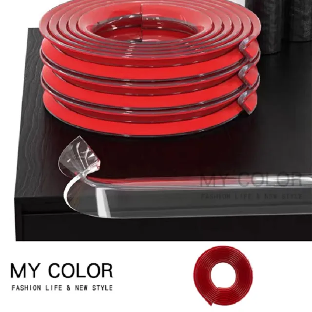 透明防撞條兒童防撞護條邊嬰兒桌子幾柔軟環保臺面防撞貼柜子 歷史價格詳細信息