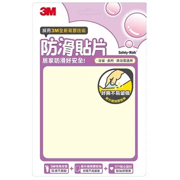 3M 防滑貼片(6片入)【小三美日】廁所/浴室安全止滑貼片 D922438 歷史價格詳細信息
