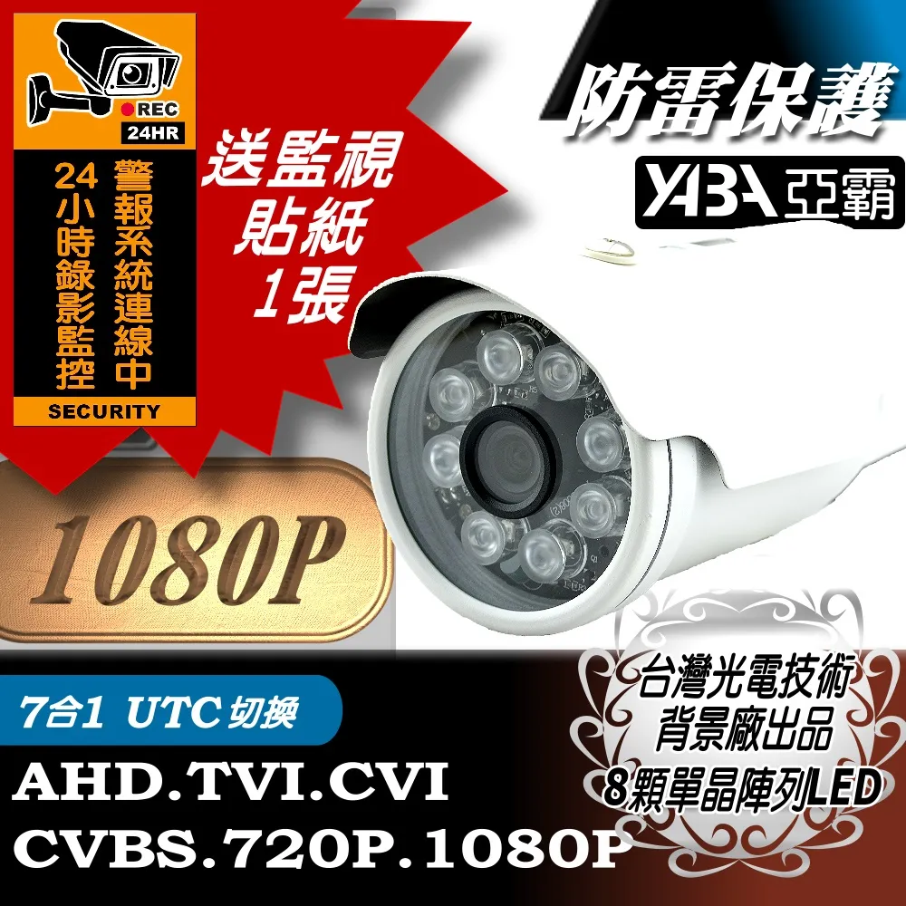 AHD1080P 戶外防水夜視紅外線防護罩攝影機 歷史價格詳細信息