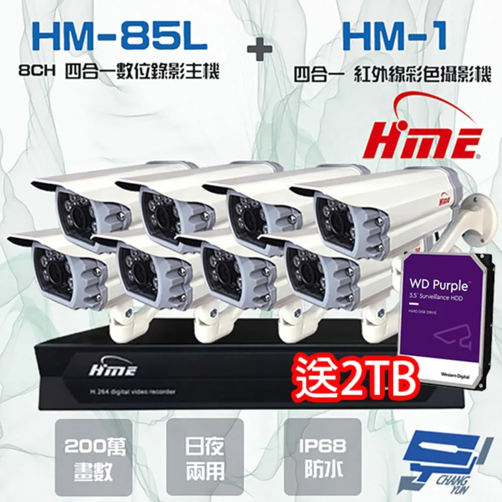 送2TB大華監視器套餐DH-XVR5108HS-I38路主機DH-HAC-HDW1500TRQN5百萬畫素攝影機*8 歷史價格詳細信息