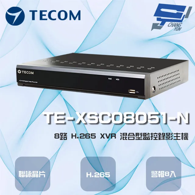 東訊 TE-NSD04081-NF 4路 4K H.265 NVR 智能網路型錄影主機 歷史價格詳細信息
