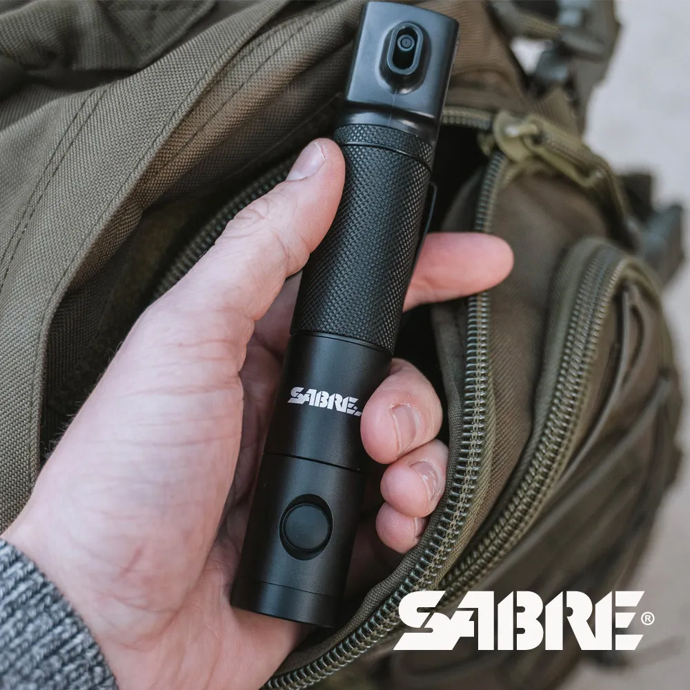 SABRE 2合1高分貝SOS隨身警報器+LED手電筒 (黑色/紫色) 歷史價格詳細信息