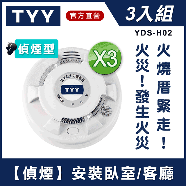 TYY 火災警報器 消防車禮盒 4入任選 (偵煙型 YDS-H03/偵熱型 YDT-H03) 歷史價格詳細信息