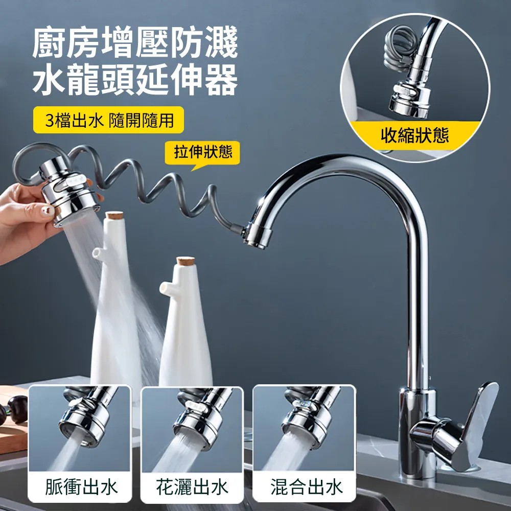 廚房防濺增壓水龍頭節水器 歷史價格詳細信息