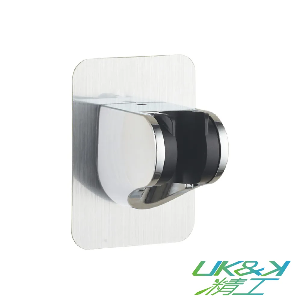 【UK&K精工】無痕防水多段調節蓮蓬頭架(霧面黑) 歷史價格詳細信息