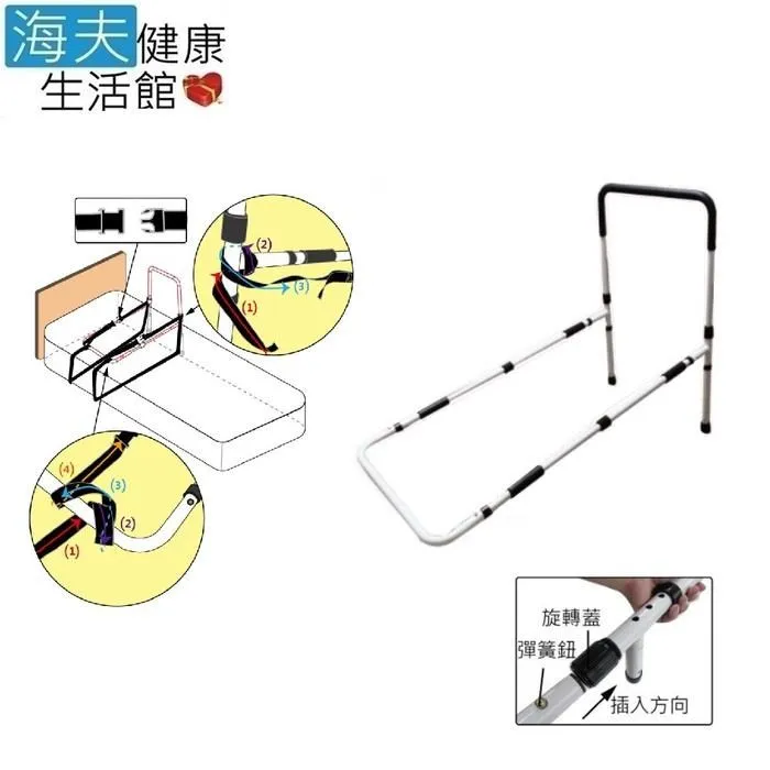 【海夫健康生活館】RH-HEF 床邊扶手 起身扶手 2條束帶 加強版(ZHTW1827) 歷史價格詳細信息