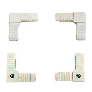 4入裝 角鐵套 L型護套 1.5 三角鐵腳套 橡膠塑料 角鐵墊 防撞防滑貨架角鐵 三角鐵套 歷史價格詳細信息