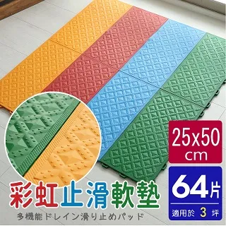 多彩軟墊/防滑板/止滑板(4片裝-適用0.2坪) 歷史價格詳細信息
