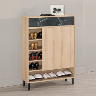 Boden-卡尼特2.7尺工業風二門衣櫃(單吊桿+抽屜) 歷史價格詳細信息