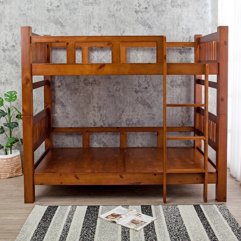 Boden-爾夫3.5尺單人實木雙層床架-圓柱款(不含床墊) 歷史價格詳細信息