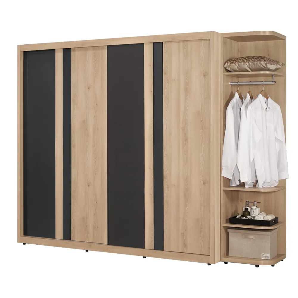 衣櫃推拉門組合經濟型多功能收納櫃玻璃門衣櫃臥室衣帽間 歷史價格詳細信息