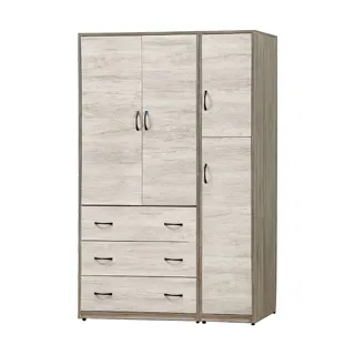 Boden-奧爾4.3尺多功能收納加高型衣櫃組合(二門三抽+二門+棉被櫃) 歷史價格詳細信息