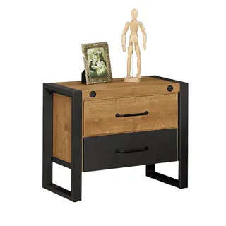 Boden-克蒙5尺工業風雙人床架(不含床墊) 歷史價格詳細信息