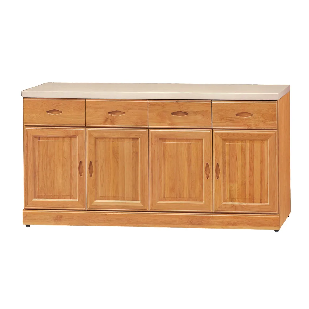 Boden-海特2.7尺石面收納高餐櫃/碗盤櫃/電器櫃(上座+下座) 歷史價格詳細信息