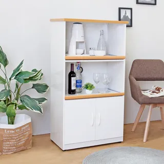 Bernice-防水塑鋼2.2尺二門透視鞋櫃(白色) 歷史價格詳細信息