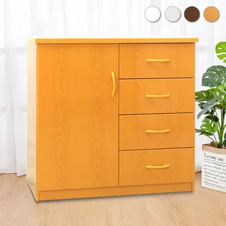 Bernice-防水塑鋼2.8尺一門二抽二拉盤電器櫃/收納餐櫃(兩色可選) 歷史價格詳細信息