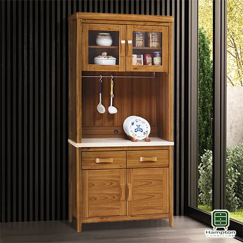 Hampton列蒂西雅柚木5.4尺碗櫃下座 歷史價格詳細信息