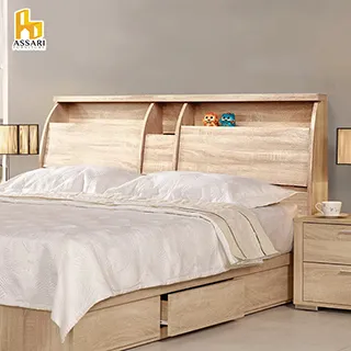 ASSARI-杉原收納插座床頭箱(單大3.5尺) 歷史價格詳細信息