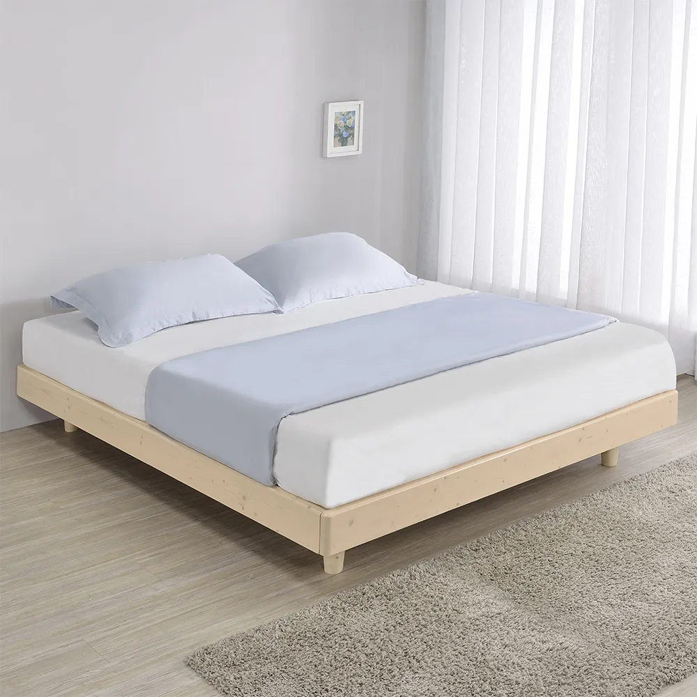 Homelike 米雪附插座漂浮床組-雙人5尺(象牙白) 歷史價格詳細信息