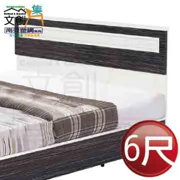 【文創集】南亞塑鋼 多隆多彩6尺雙人加大床頭片(不含床底＋不含床墊) 歷史價格詳細信息